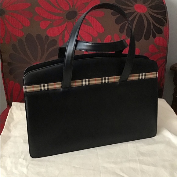Burberry Handbags - Burberry Leather Handbag